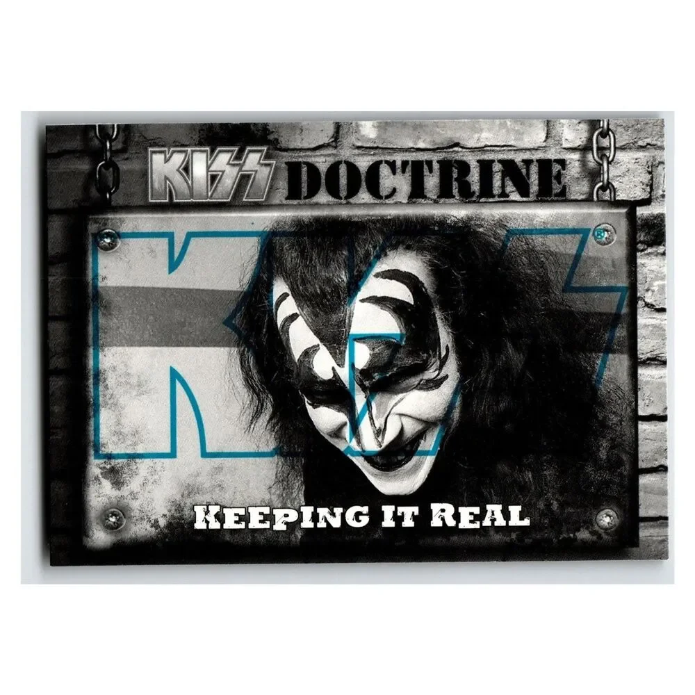 KISS Gene Simmons 2009 Doctrine Press Pass 67 Music Card
